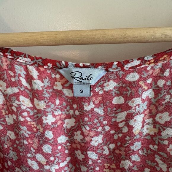 Rails Anika Dress Red Ditsy Floral - Picture 9 of 10